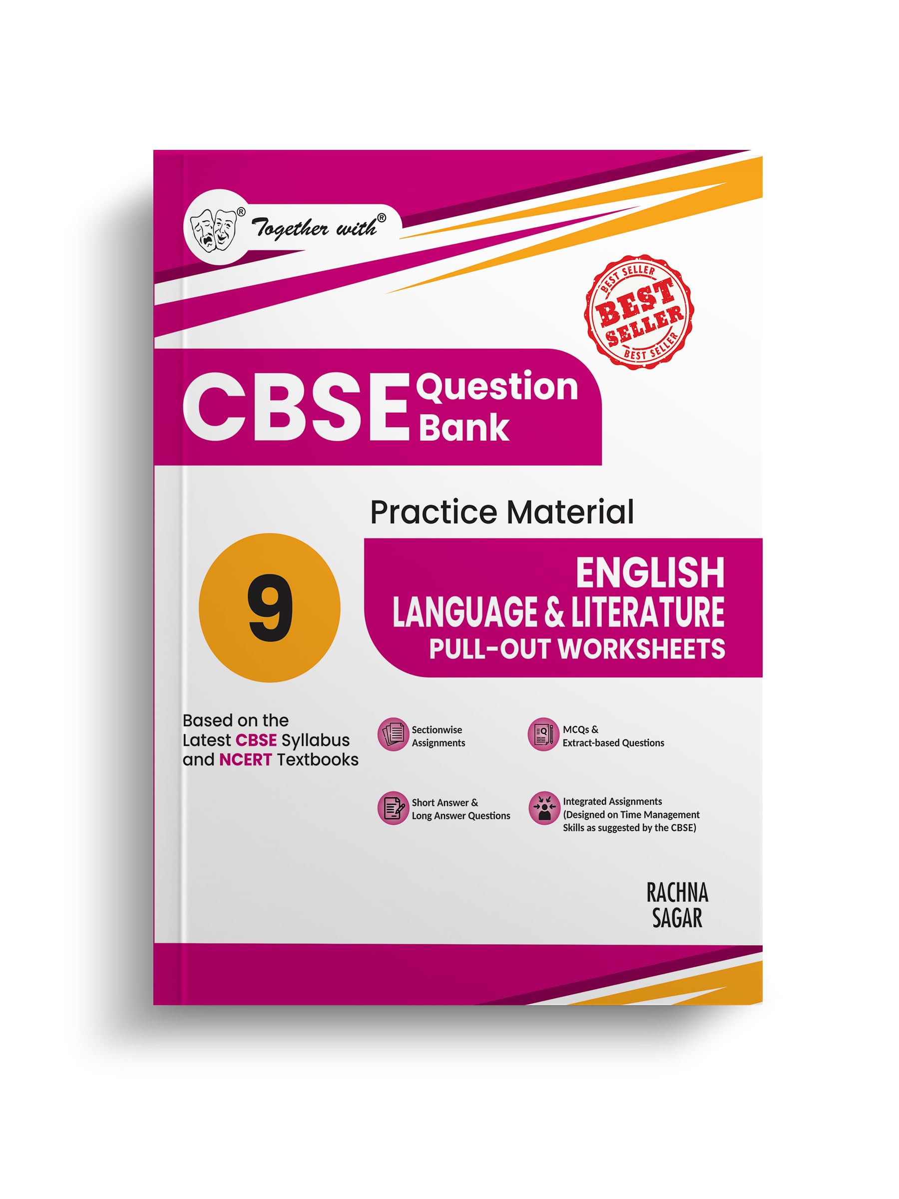 Together with CBSE Question Bank Class 9 English Language & Literature POW (Pull out Worksheets) for 202526 Exam (Chapterwise &