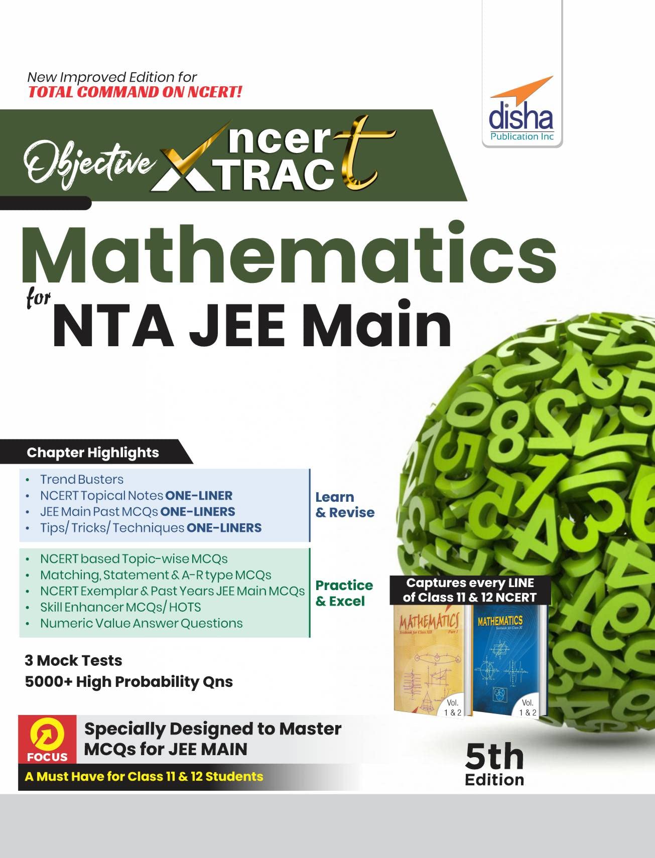 Objective Ncert Xtract Mathematics For Nta Jee Main 5Th Edition