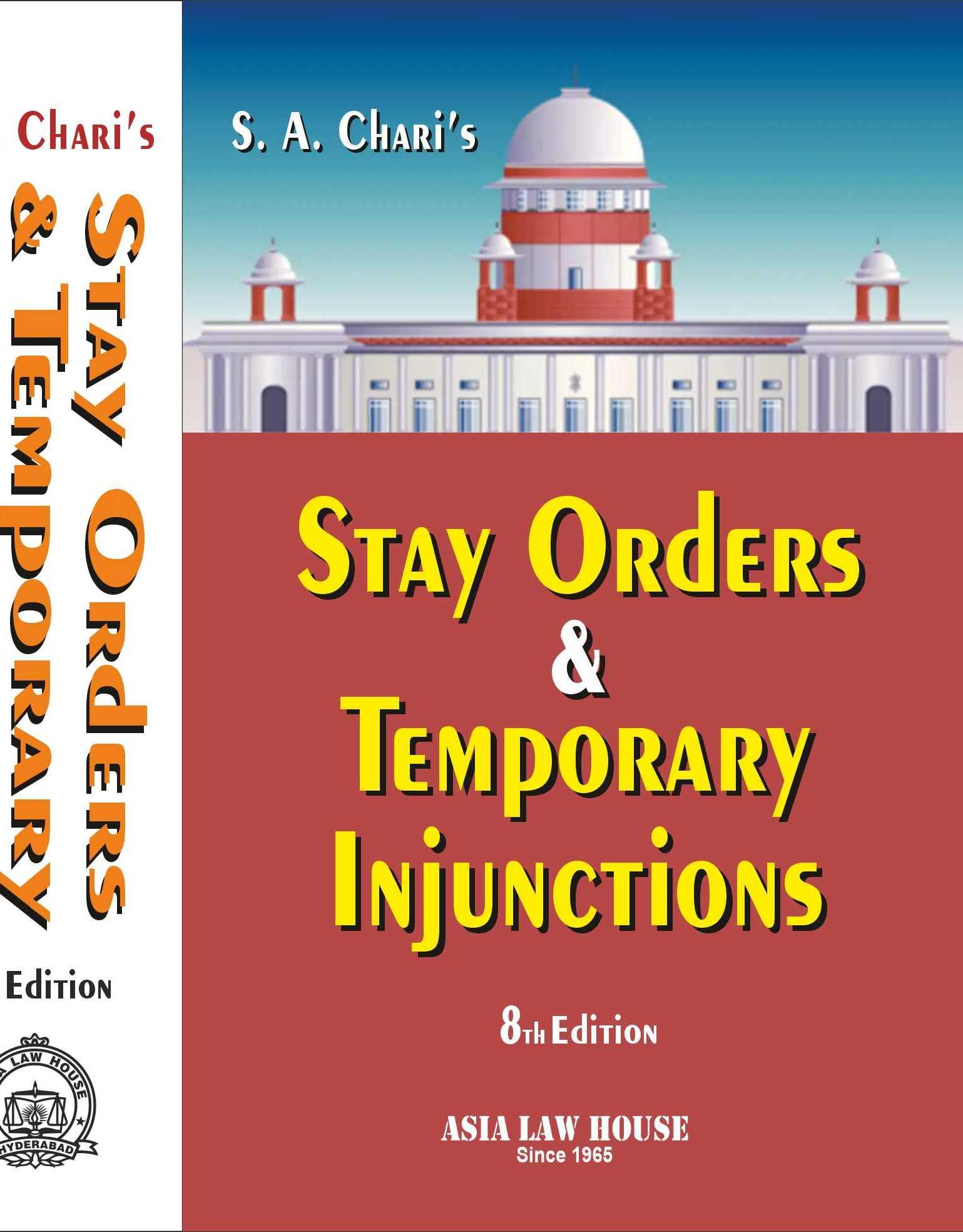 Stay Orders and Temporary Injunctions 8th Edn.(2526)