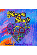 BLOSSOM HEARTS : Beautiful Relaxing Coloring book I Amazing Heart Pattern Mandalas with Love Quotes I Perfect Heart Coloring Boo