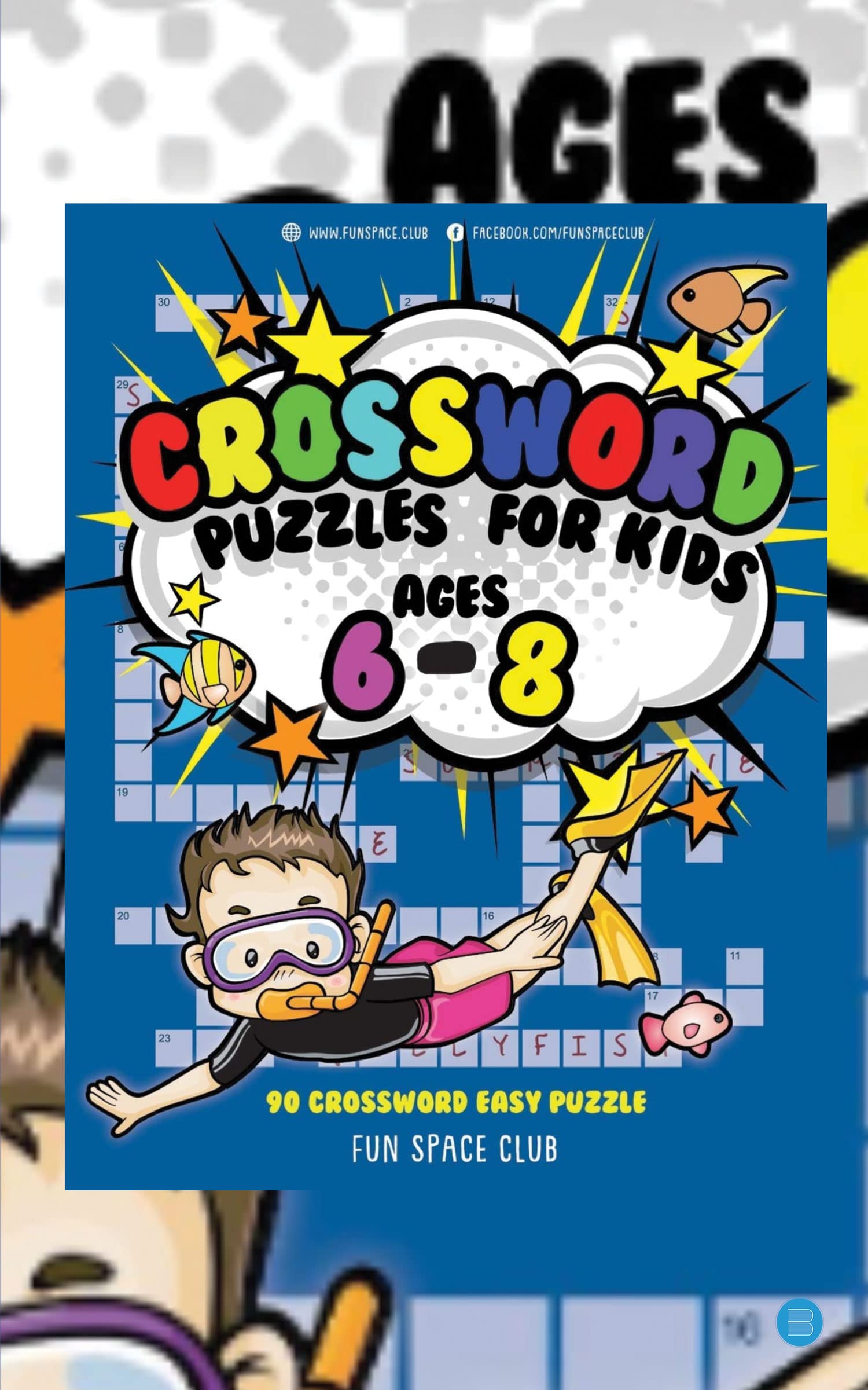 Cross Word Game Book