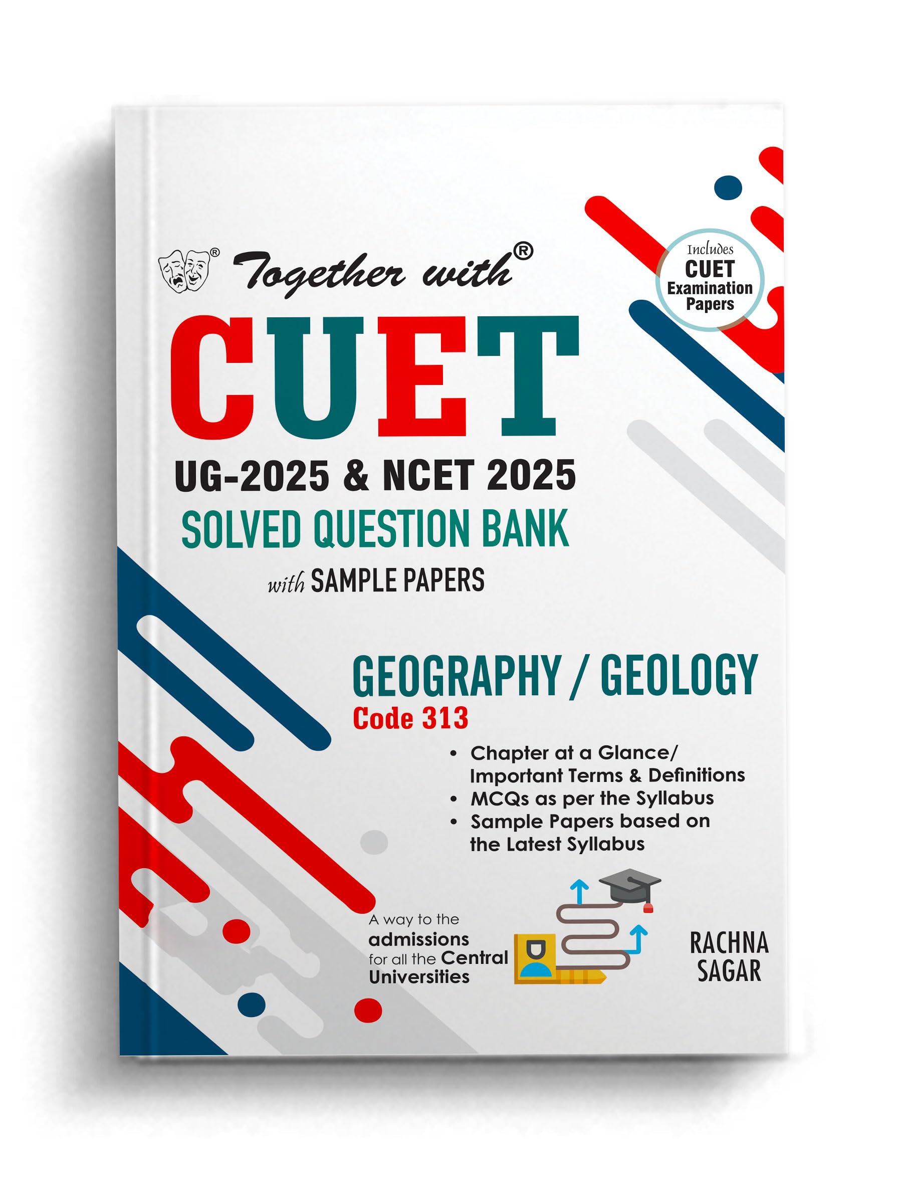 Together With CUET UG Entrance Exam Books 202526 Geography/Geology Solved Question Bank With Sample Paper