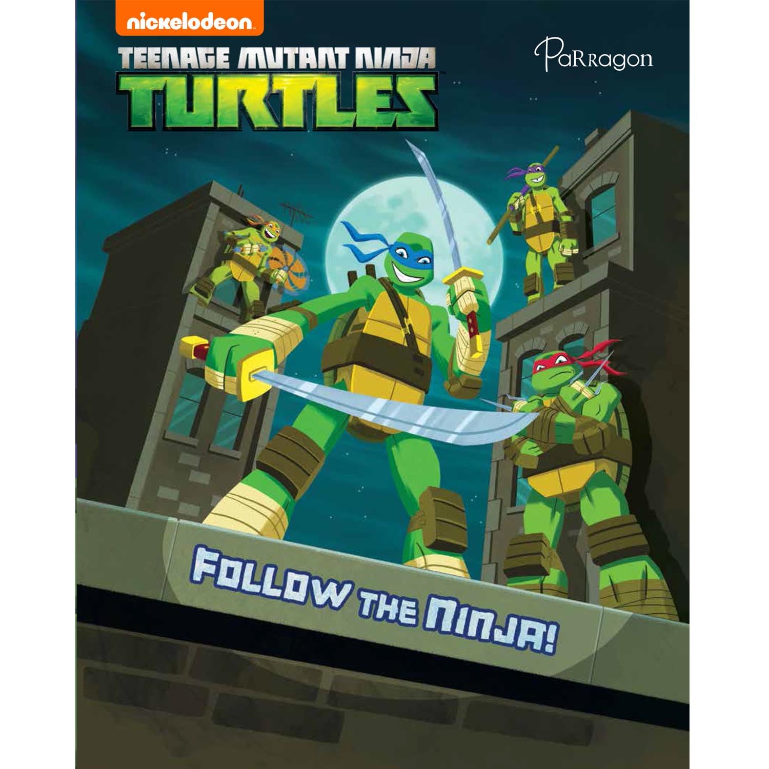 Teenage Mutant Ninja Turtles Follow the Ninja | Movie Storybook | TMNT | Nickelodeon Books | Childrens Books