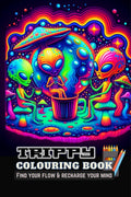 Trippy Colouring Book: Find Your Flow & Recharge Your Mind | Fun Gifts for Men, Women, Friends & Corporate Coworkers (Stress Re