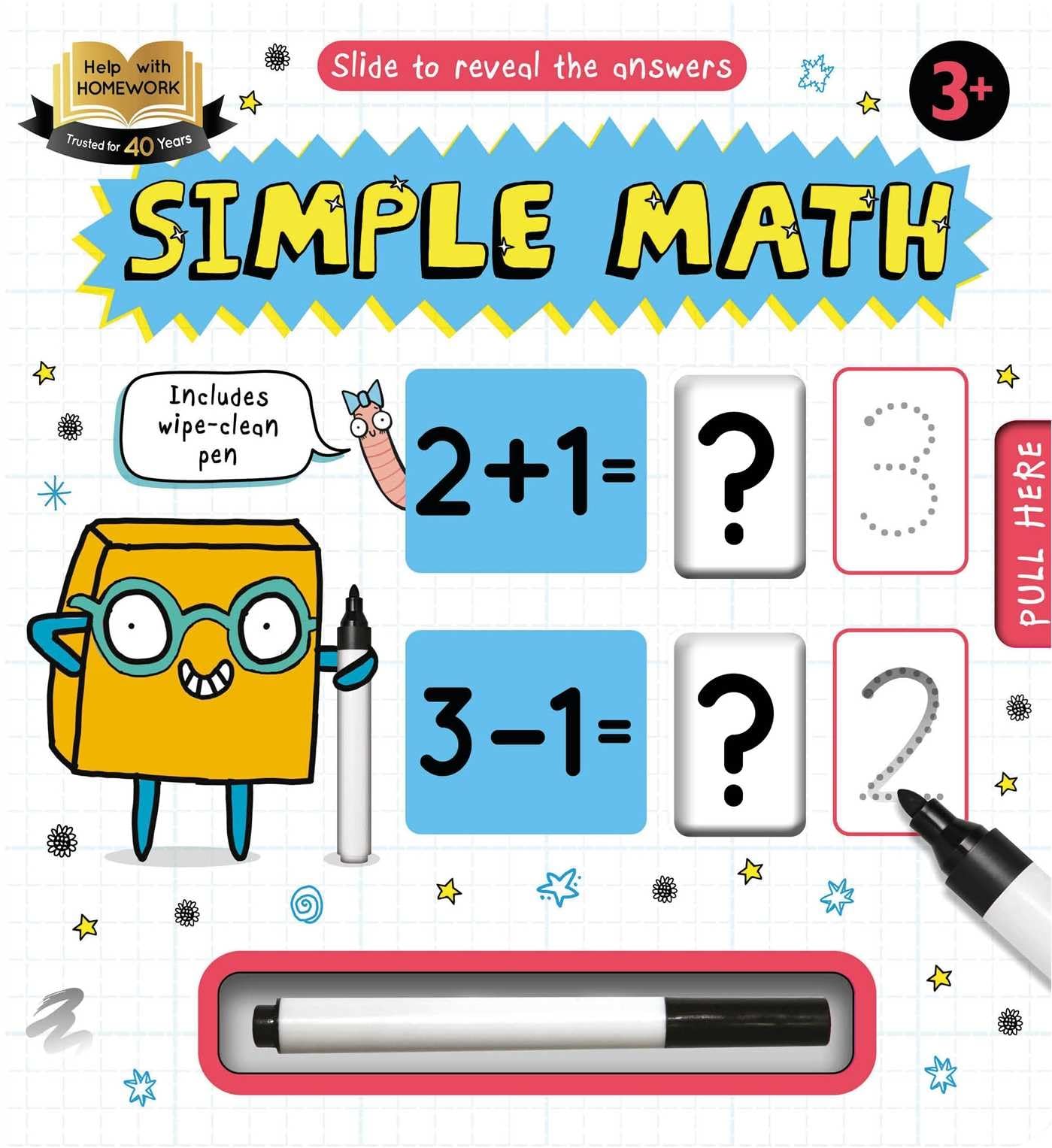 Help With Homework Simple Math: WipeClean Workbook