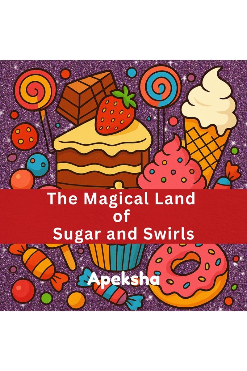 The Magical land of sugar and swirls: A Calming Coloring Journey for Kids, Teens & Adults  Boost Creativity, Relieve Stress, an