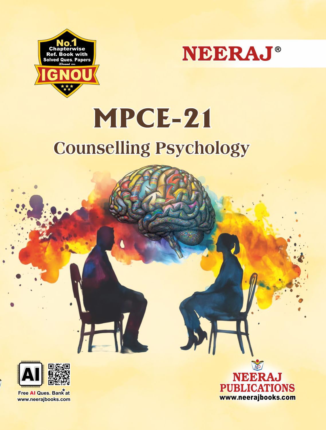 NEERAJ MPCE21 Counselling Psychology  Chapter Wise Help Book including Many Solved Sample Papers & Important Exam Notes Publis