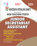 SURAS NVS (NAVODAYA VIDYALAYA SAMITI) NonTeaching Posts Junior Secretariat Assistant Exam Book Guide in English Medium 2024