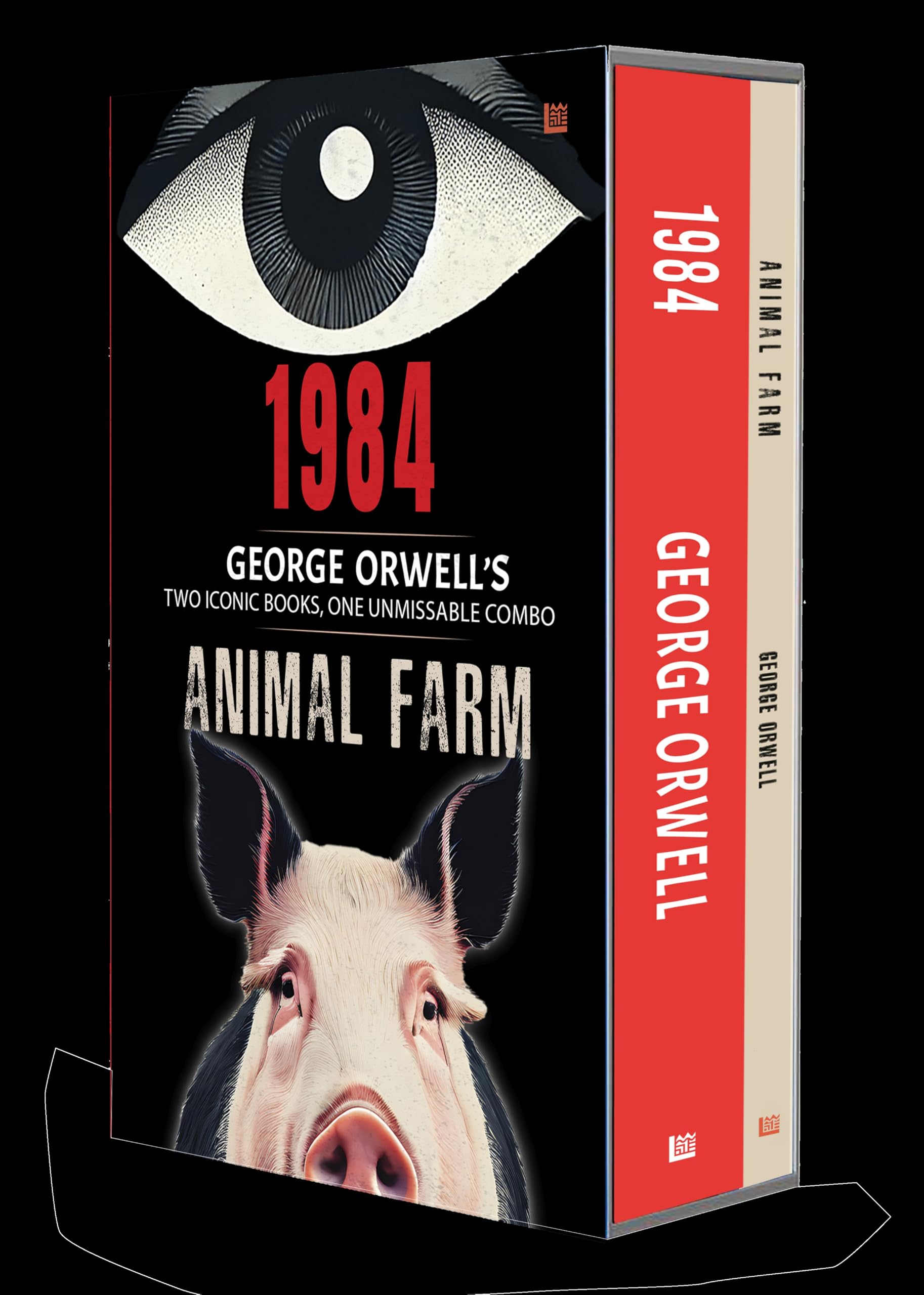 The Essential George Orwell Box Set Of 2 Books [Premium Paperback] 1984 George Orwell & Animal Farm By George Orwell | Political
