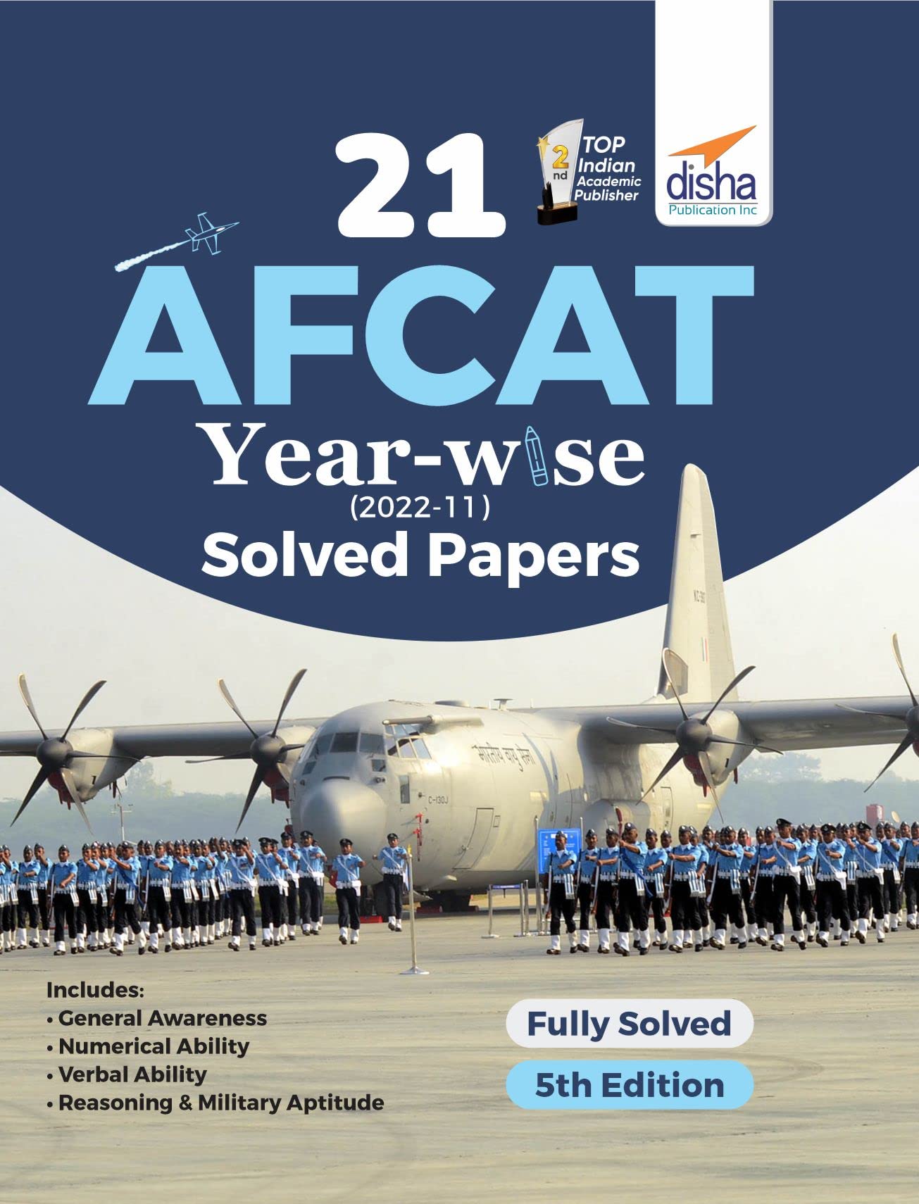 21 Afcat YearWise (2022  11) Solved Papers 5Th Edition