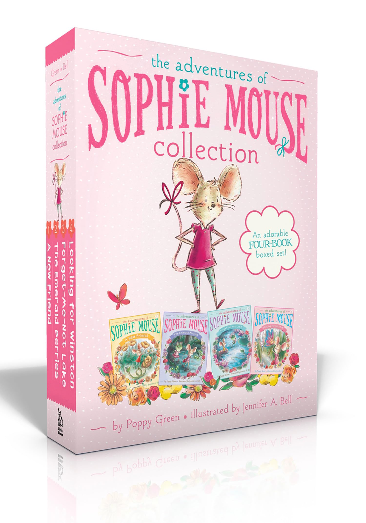 The Adventures of Sophie Mouse Collection (Boxed Set): A New Friend; The Emerald Berries; ForgetMeNot Lake; Looking for Winsto