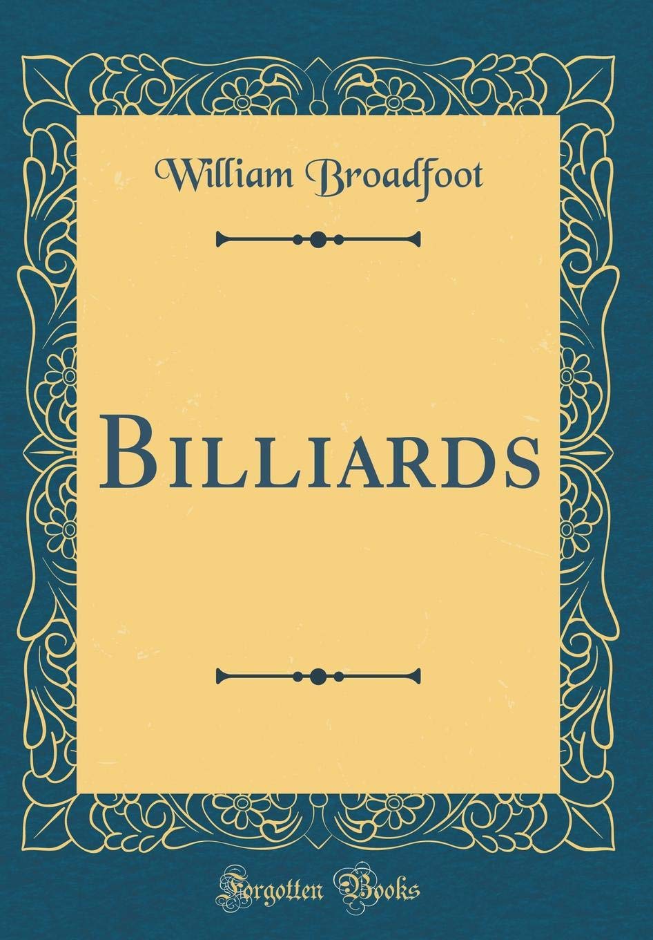 Billiards (Classic Reprint)