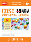 MTG CBSE 10 Years (20242015) Chapterwise Topicwise Solved Papers Class 12 Chemistry Book  CBSE Champion For 2025 Exam | CBSE Q