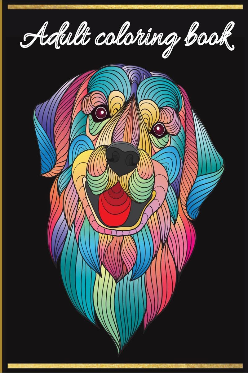 Adult coloring book: Stress Relieving Coloring Book with Animals, Flowers, Patterns Designs