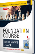 MTG Foundation Course Class 9 Mathematics Book For IIT JEE, IMO Olympiad, NTSE, NVS, KVPY & Boards Exam | Based on NCERT Latest 