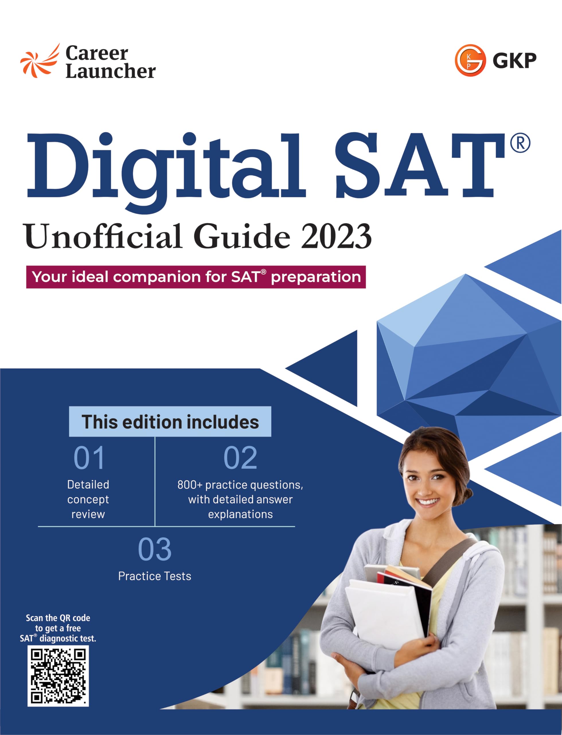 Gkp Digital Sat Unofficial Combo Guide (Reading & Writing + Mathematics)