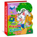 Hello Friend Books My Shaped Story Book: The Playful Kitten  Shaped Story Board Book for Kids