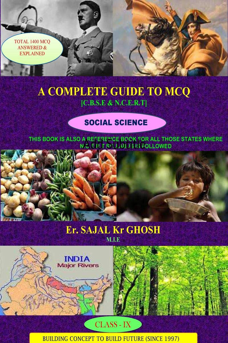 A Complete Guide To M.C.Q (Social Science) : Class 9 [C.B.S.E & N.C E.R.T]