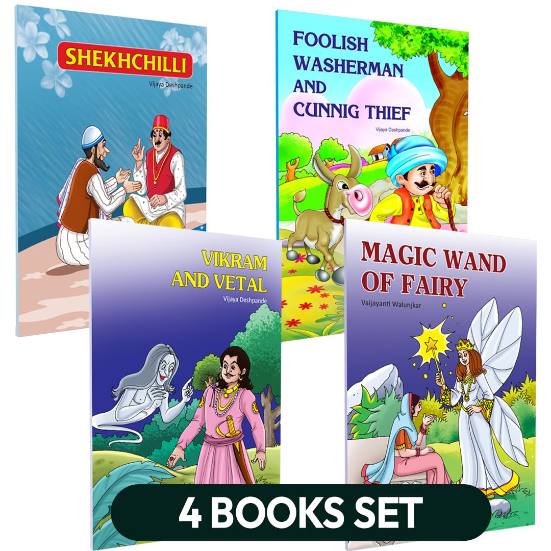 Kids Stories Books 912 | Indian Traditional Moral Story Book For 3 Year Old Children | My First Library Box Set | Nursery Readi