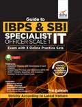 Guide To Ibps & Sbi Specialist It Officer Scale I Exam With 3 Online Practice Sets  7Th Edition