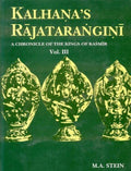 Kalhanas Rajatarangini: A Chronicle of the Kings of Kashmir  Vol. 3