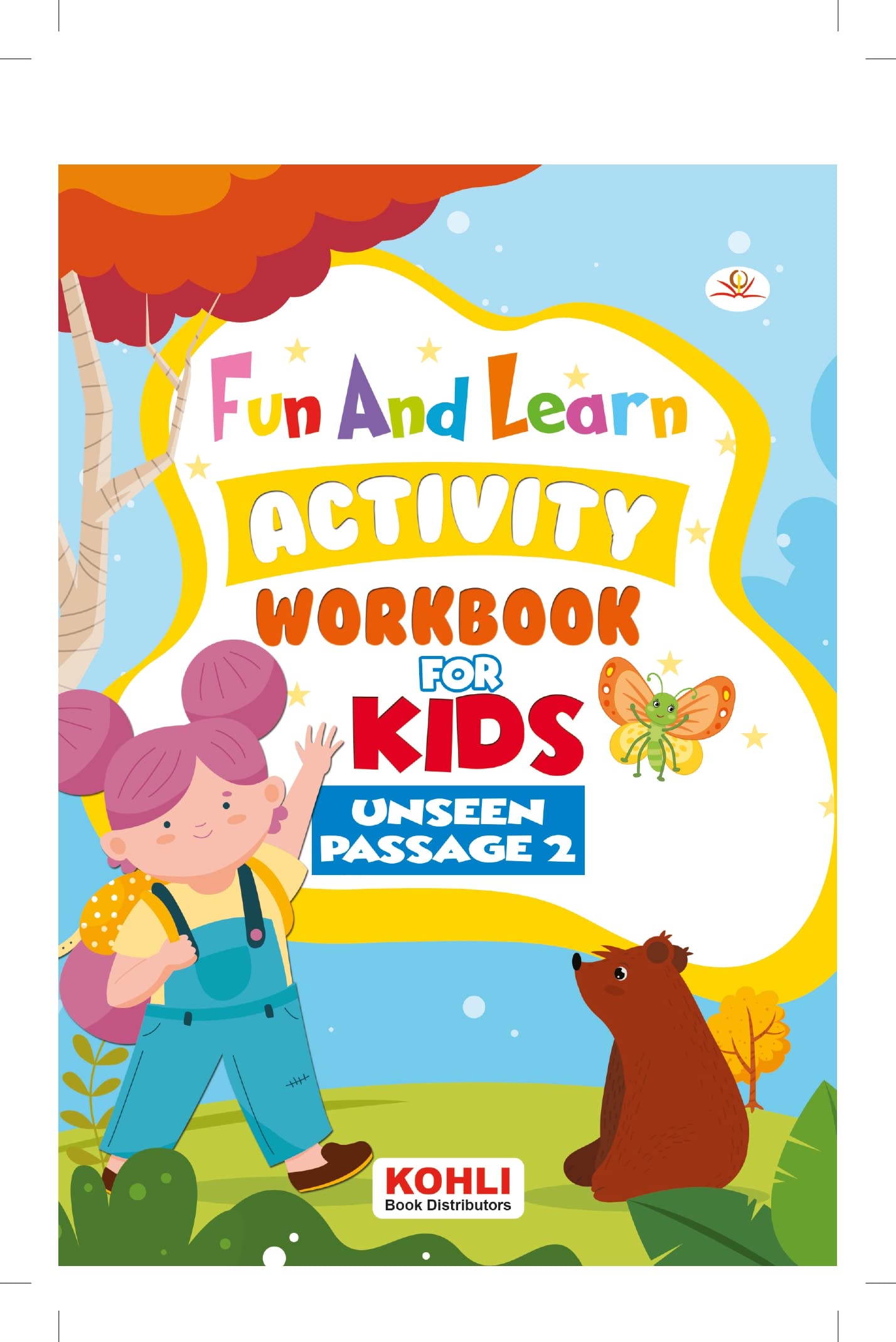 Fun And Learn Activity WORKBOOK For Kids Unseen Passage 2 || Best Comprehension book for Class 2