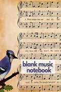 Blank Music Notebook : Notebook for Kids Learning Music with 3 Staves Per Page