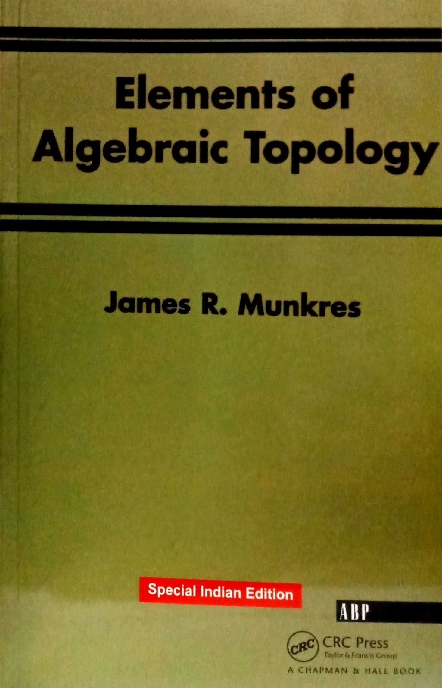 Elements Of Algebraic Topology