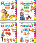 Number Writing Books (Set of 4 Titles)