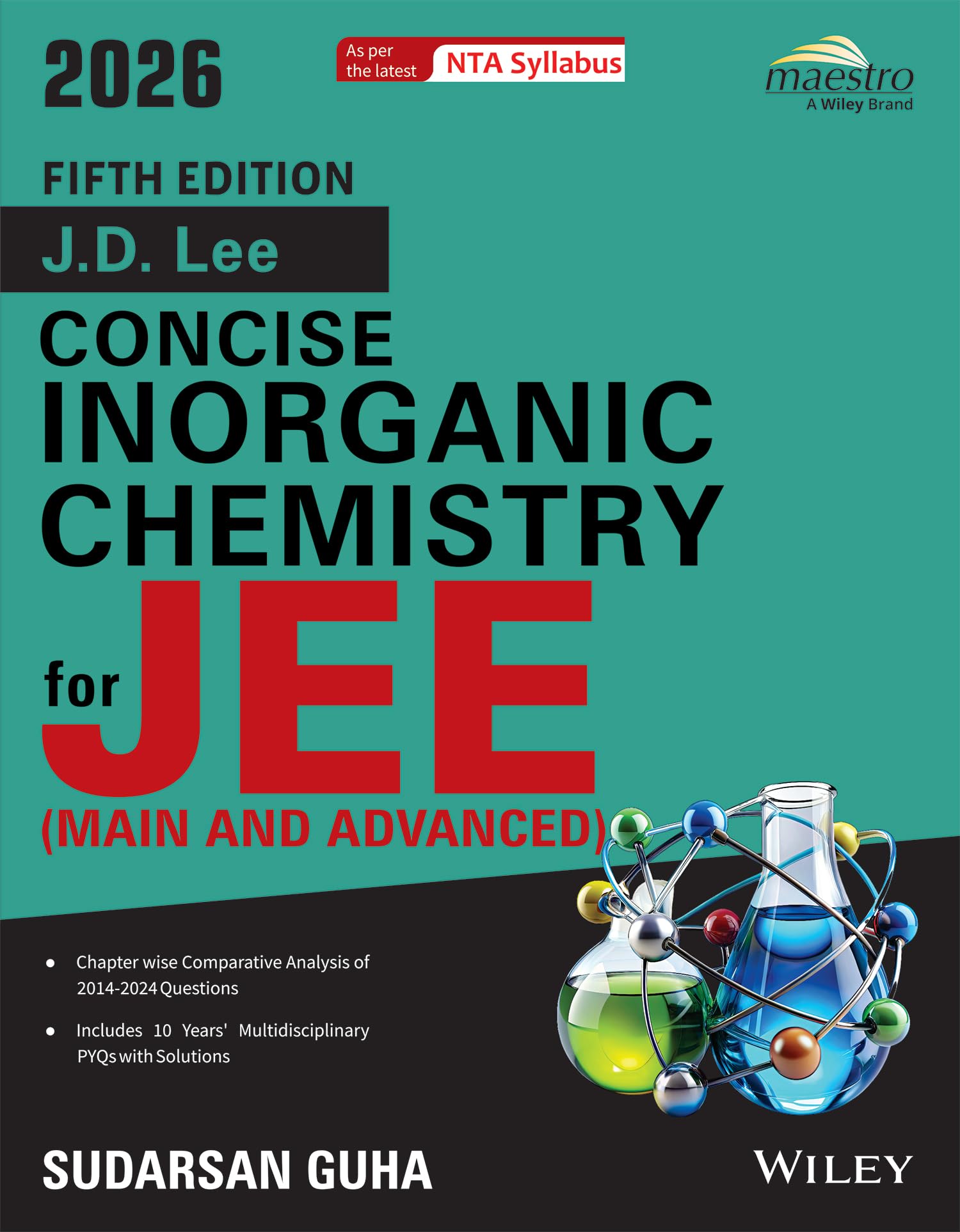 Wileys J.D. Lee Concise Inorganic Chemistry for JEE (Main & Advanced), 5ed, 2026