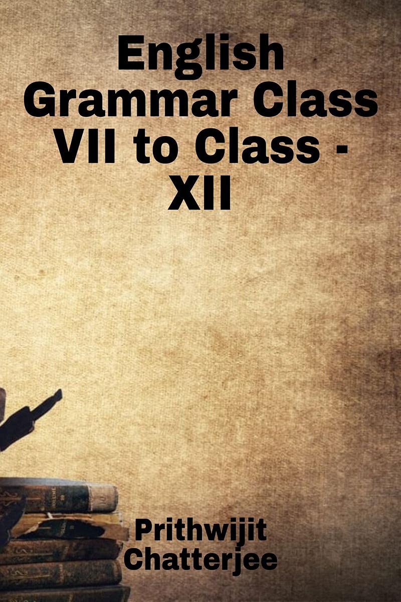 English Grammar Class Vii To Class  Xii