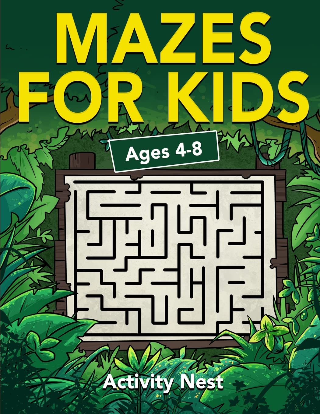 Mazes For Kids Ages 48: Maze Activity Book  46, 68  Workbook for Games, Puzzles, and ProblemSolving