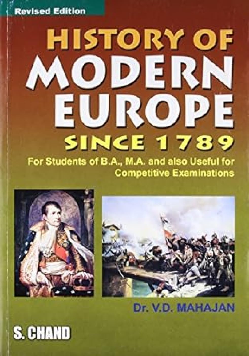 A History Of Modern Europe Since1789