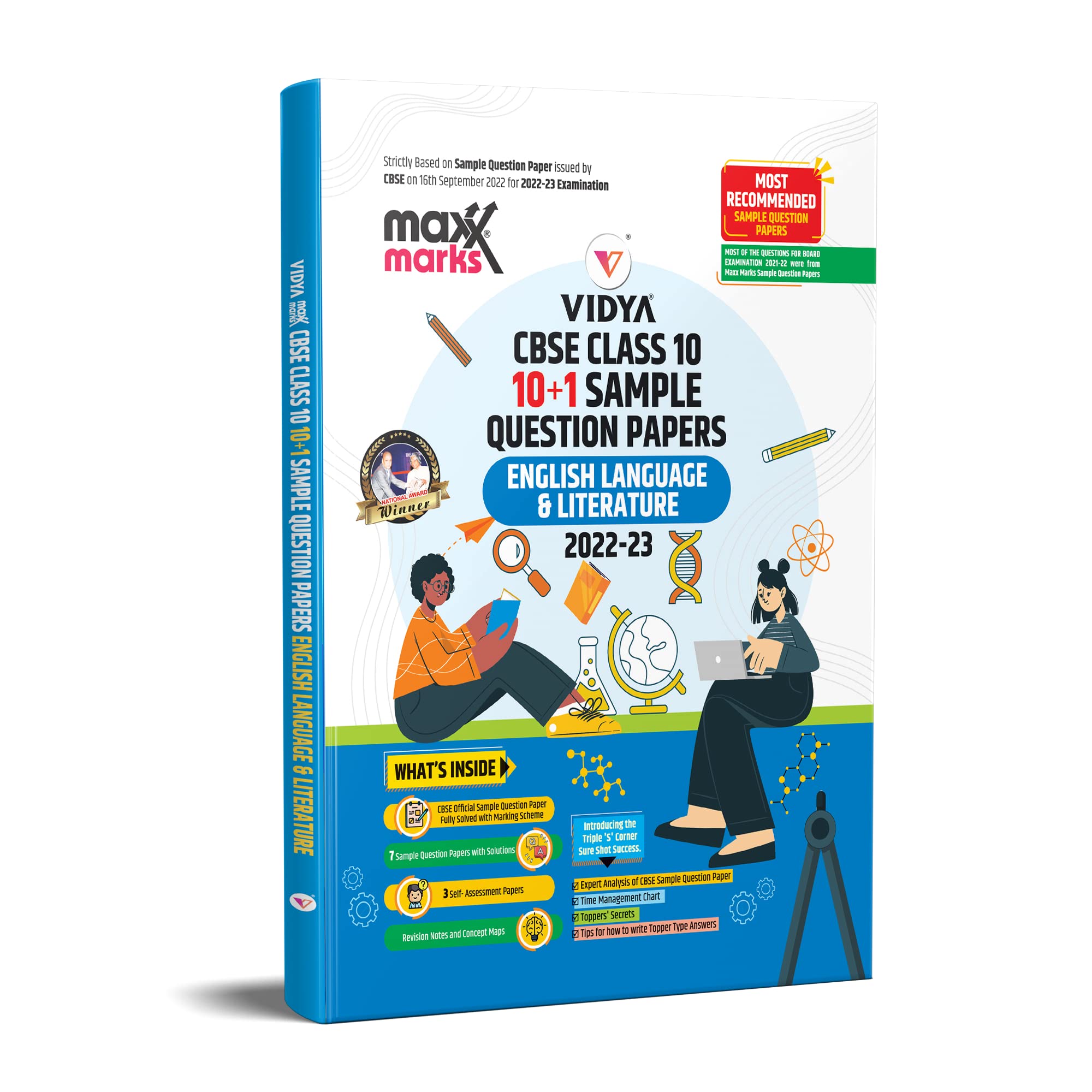 Cbse Sample Paper Class 10 English Language & Literature For 2023 Examination By Maxx Marks  Based On Cbse Sample Paper Release
