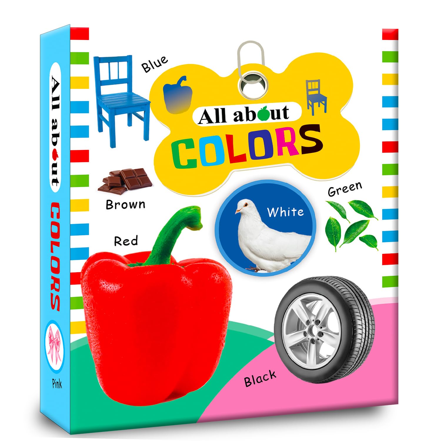 Hello Friend Books All About Colours: Playful EVA Foam Picture Book with Amazing illustrations for Children