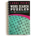 Large Print Word Search Puzzles: Over 200 Puzzles for Adults to Complete with Solutions  Include Spiral Bound / Lay Flat Design