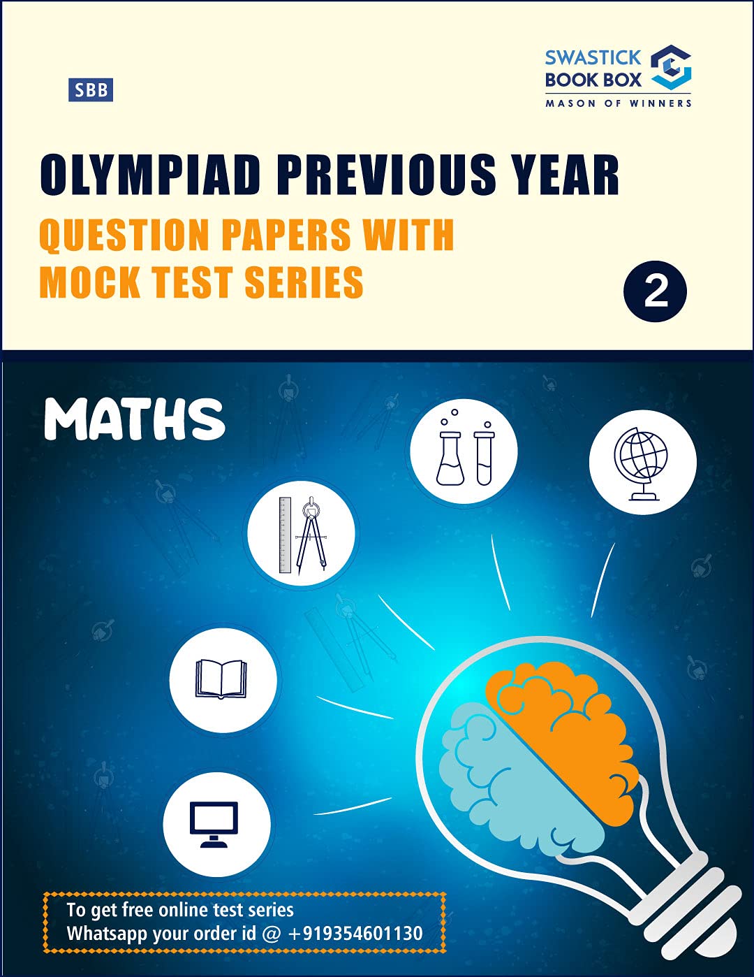 Olympiad Books For Class 2  Previous Year Question Papers and Mock Tests [Maths]