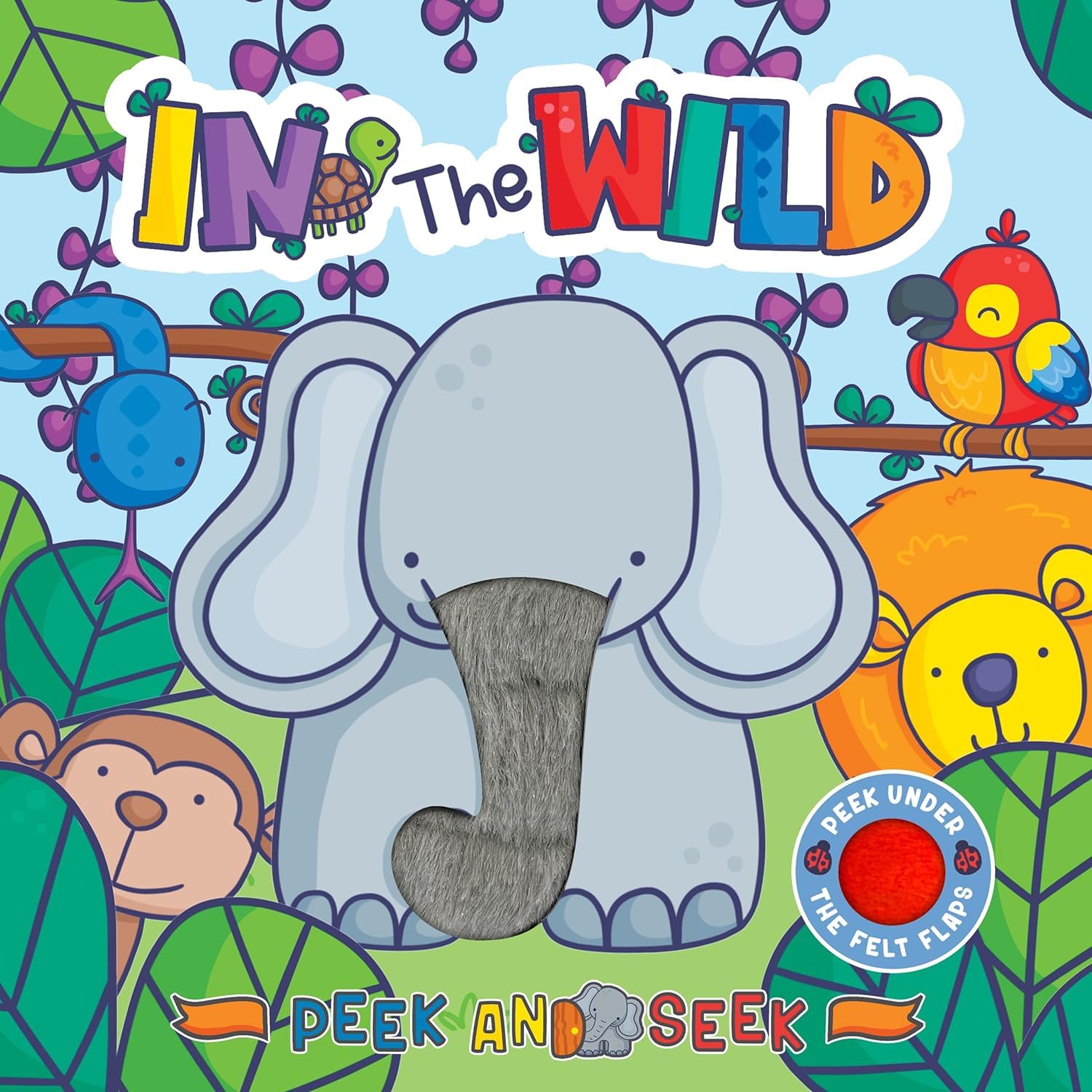 In The Wild Felt LiftTheFlap Storybook