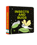 Board book: Insects and Bugs  High contrast board book for children