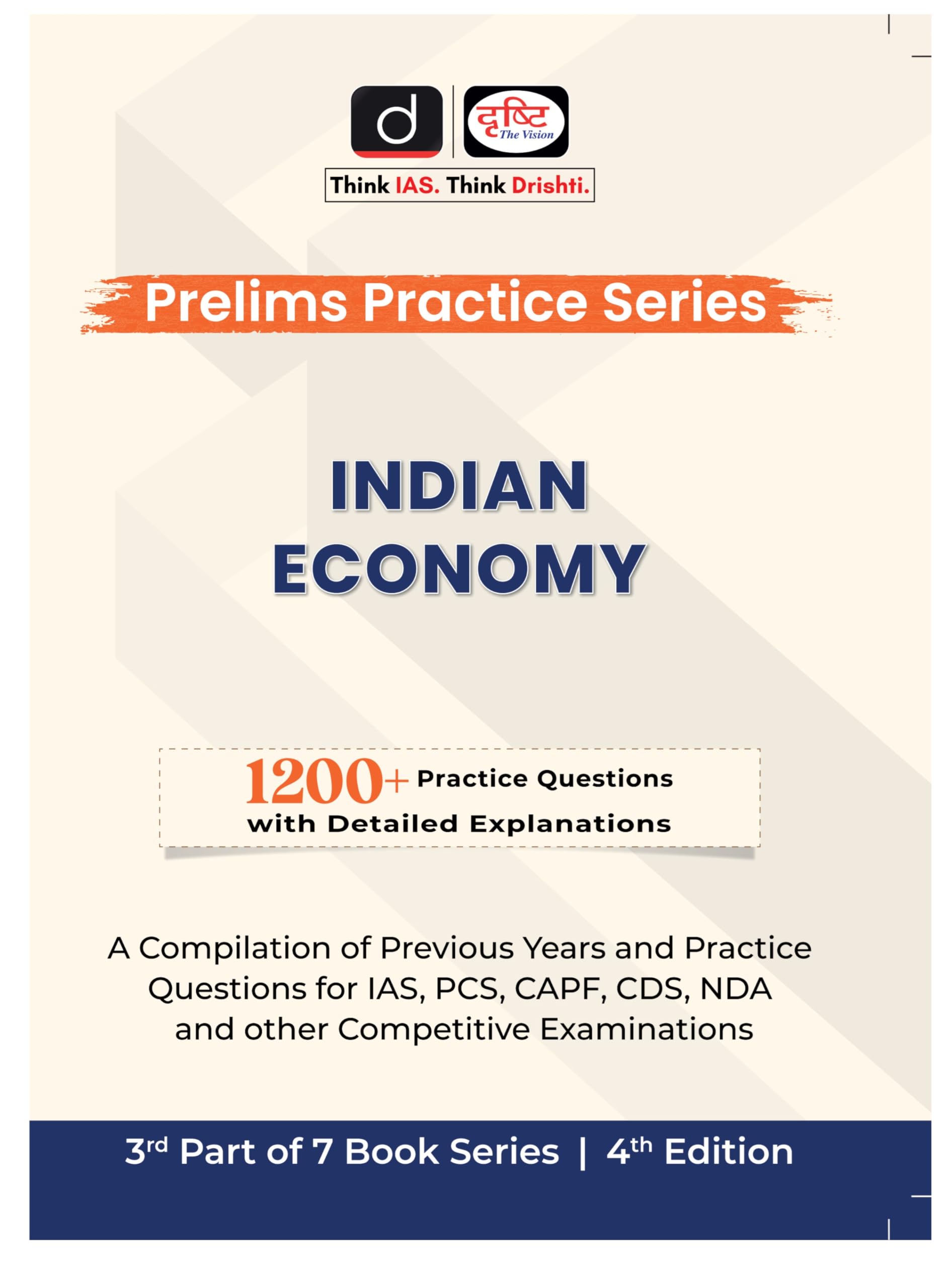 Drishti Ias Pps Indian Economy 4Th Edition | Prelims Practice Series Exam Books | Bhartiya Arthvyavastha In English