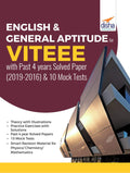 English & General Aptitude For Viteee With 5 Past Solved Papers & 10 Mock Tests