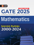 GKP GATE 2025 : Mathematics  25 Years Solved Papers (20002024)