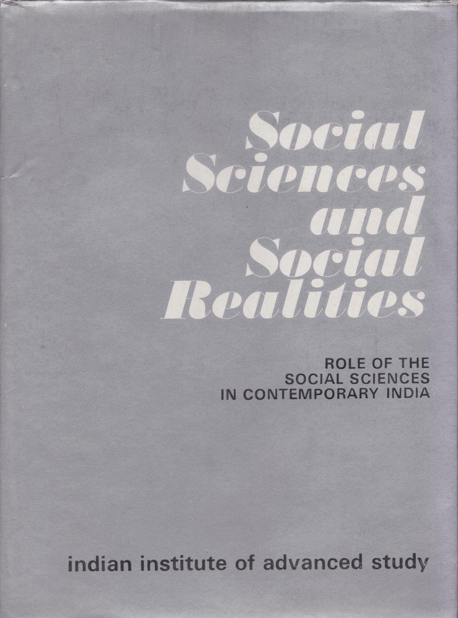 Social Sciences And Social Realities