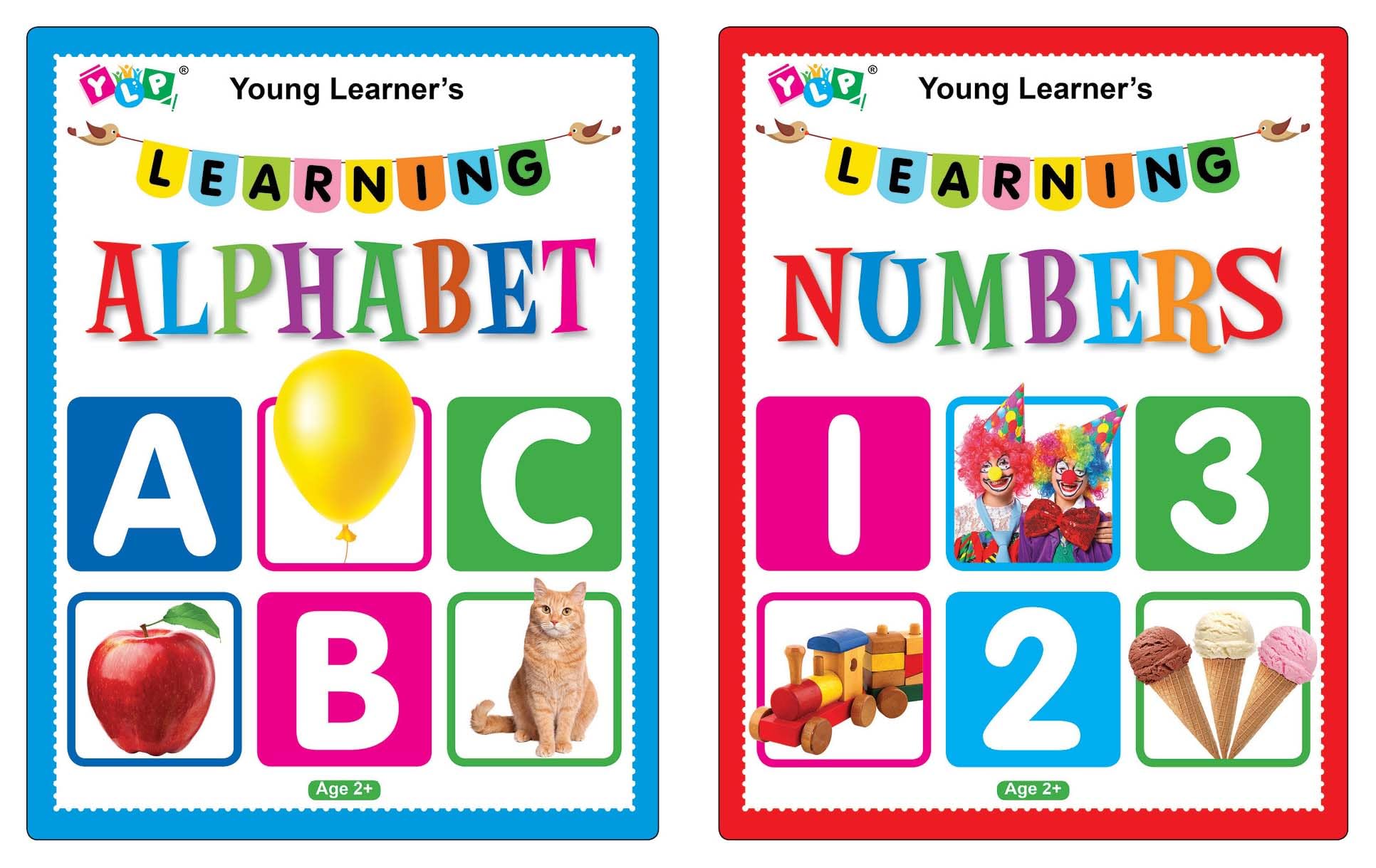 Learning Alphabet & Numbers (Set of 2 Titles)