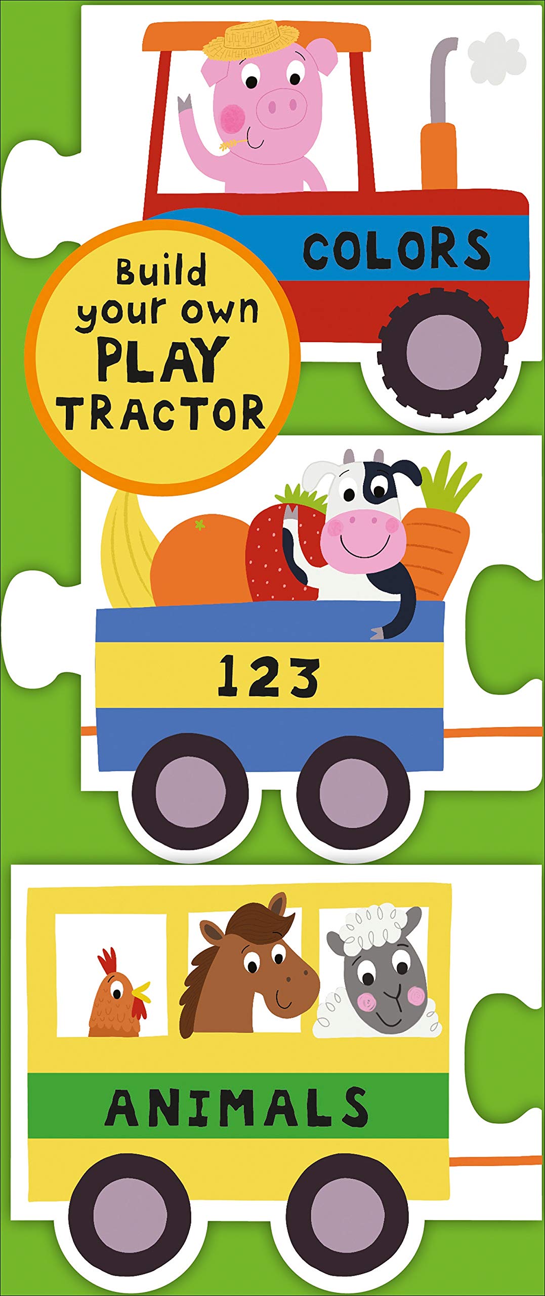 Chunky Set: Play Tractor: Colors, 123, Animals (Chunky 3 Pack, 1)