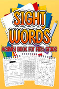 Sight Words Activity Book For First Grade: Activity Workbook to Learn, Trace & Practice High Frequency Sight Words for Kids Ages