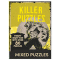 Killer Puzzles Mixed Puzzles| Mixed Puzzle Book | Activity Book | Horror and Spooky Themes | Halloween | Pop Culture | Murdermy