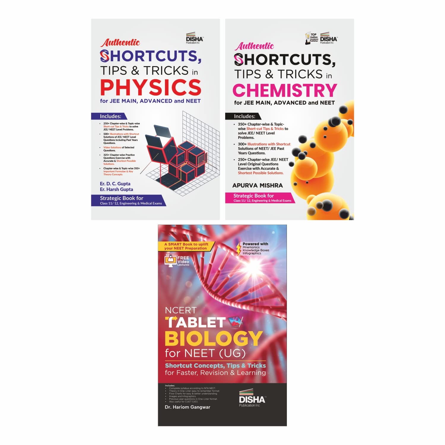 Shortcuts, Tips & Tricks In Physics, Chemistry & Biology For Neet | One Liner Theory With Mnemonics, Knowledge Boxes & Intext Py
