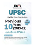 Drishti Publications Ias Upsc Cse Previous 10 Years Mains Solved Papers 5Th Edition | Upsc | Civil Services Exam | State Adminis