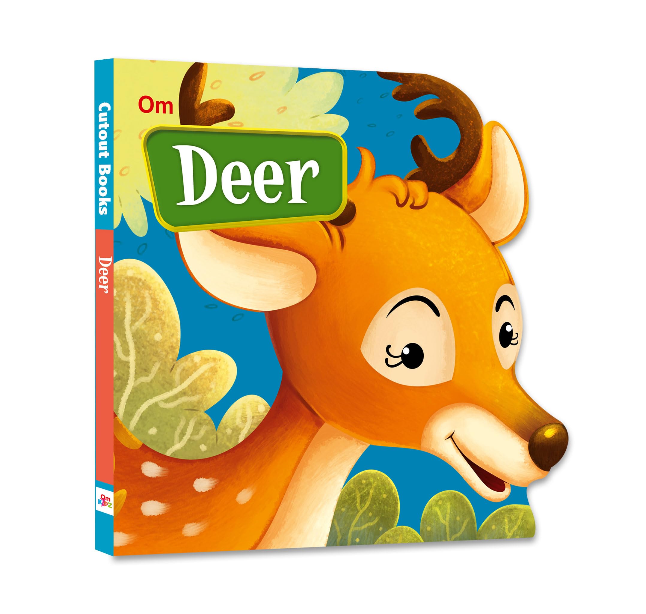 Board Book : Deer (Animals and Birds) (Cutout Books)